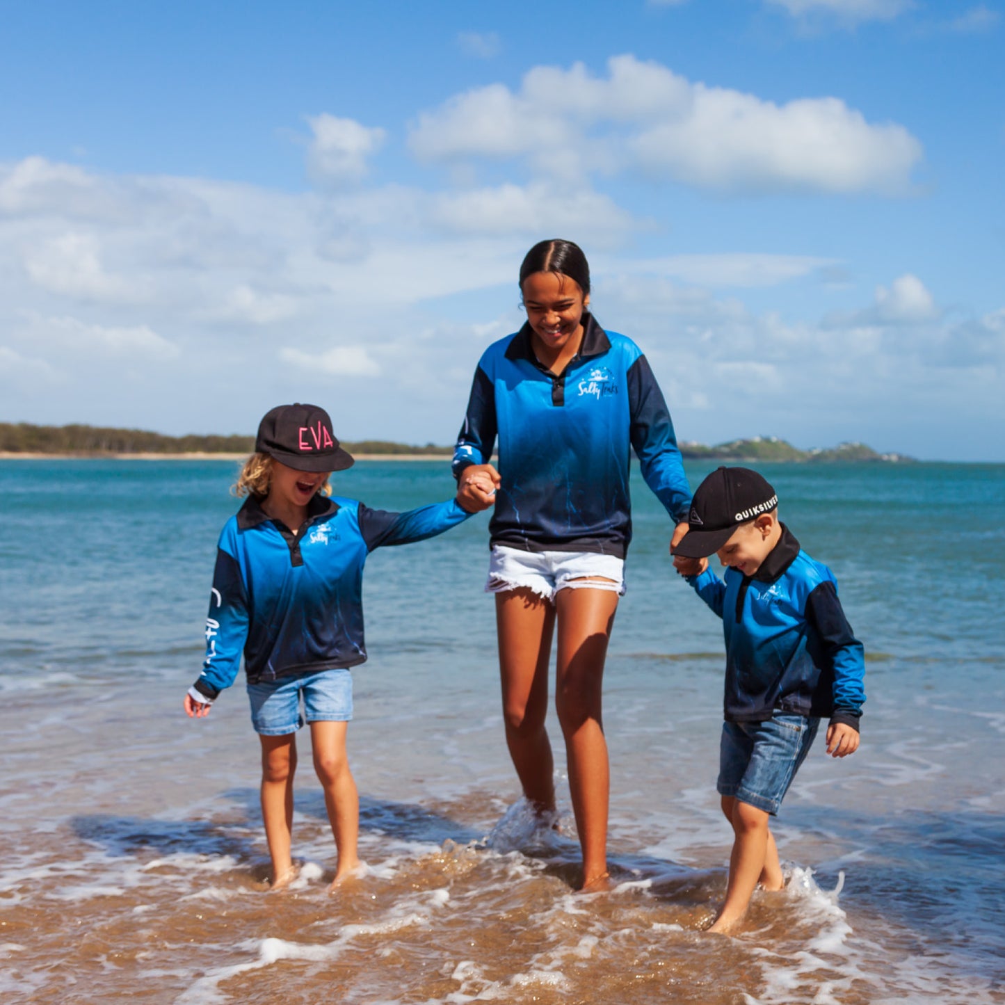 Salty Traks Outdoor UV Rated Kids Fishing Shirts