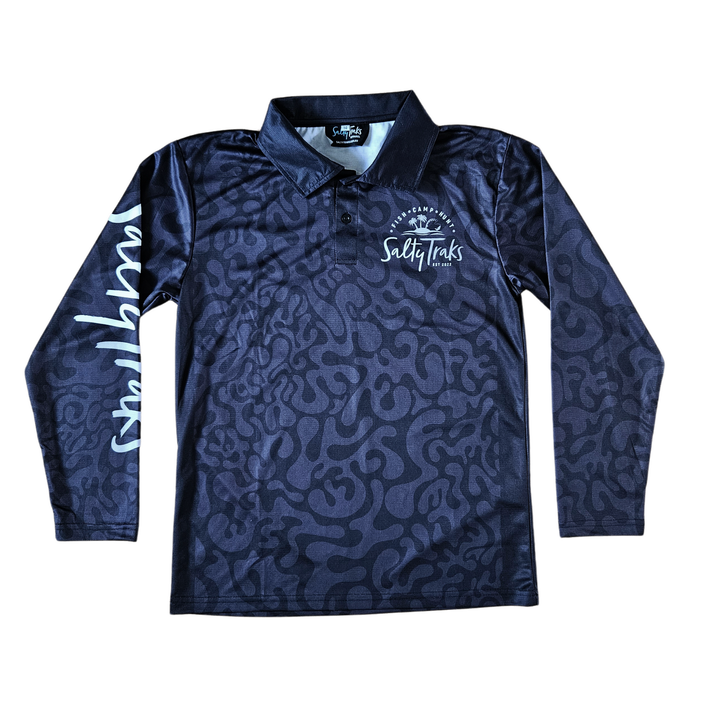 CHASING THE TIDE BOYS KIDS FISHING SHIRT
