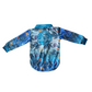 Long-sleeve with turtle and sea-themed design baby boy romper