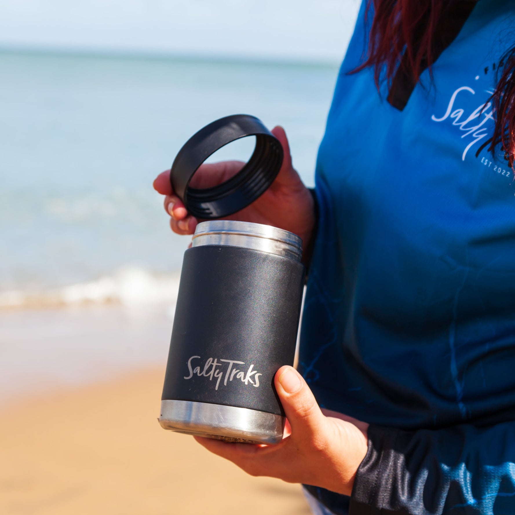 Salty Traks Insulated Stubby Can Cooler