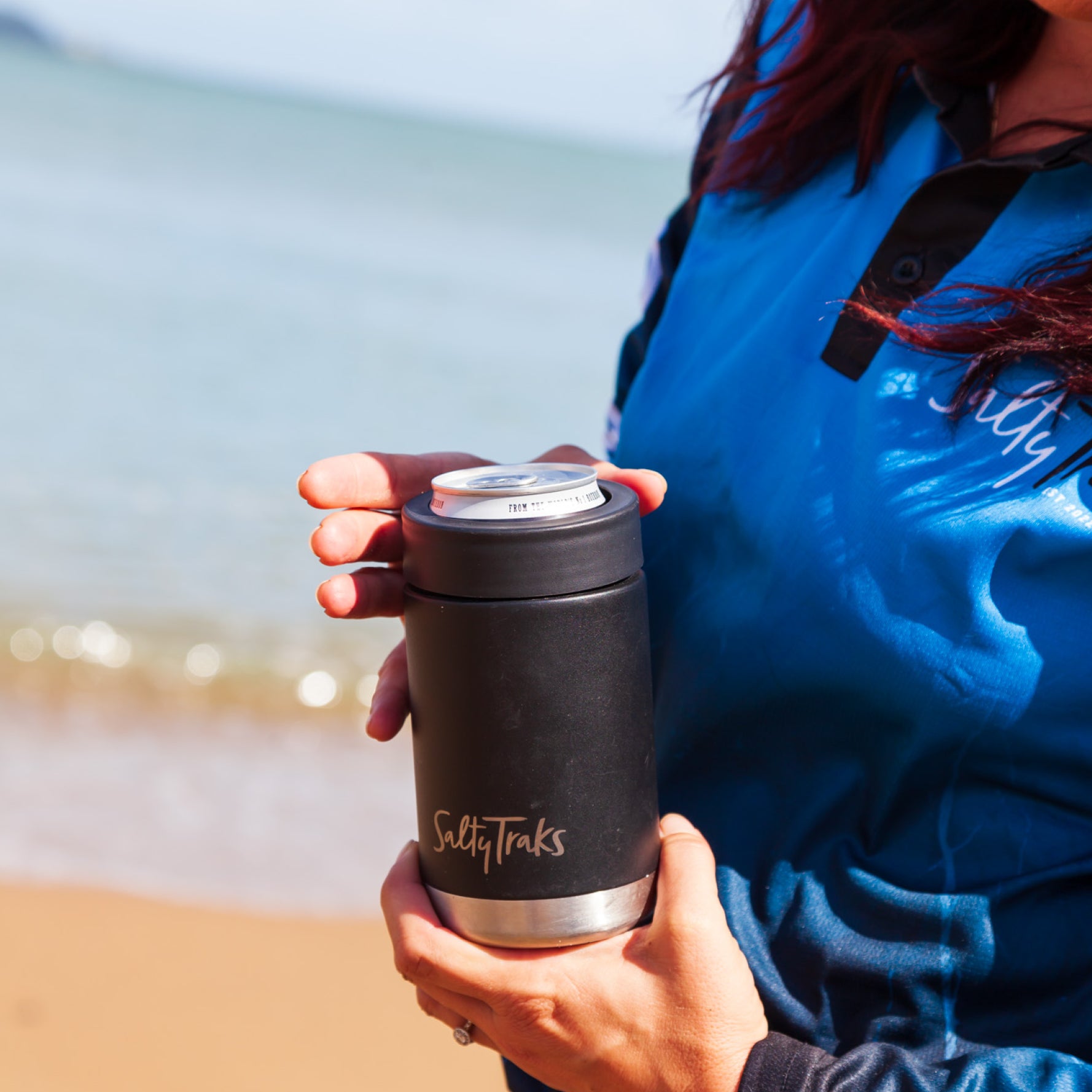 Salty Traks Insulated Stubby Can Cooler